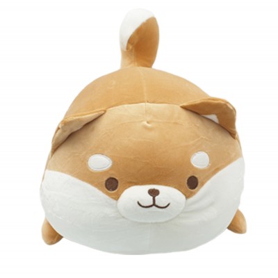 Λούτρινο Μαξιλάρι Shiba Inu 40cm, koukoulitsa 