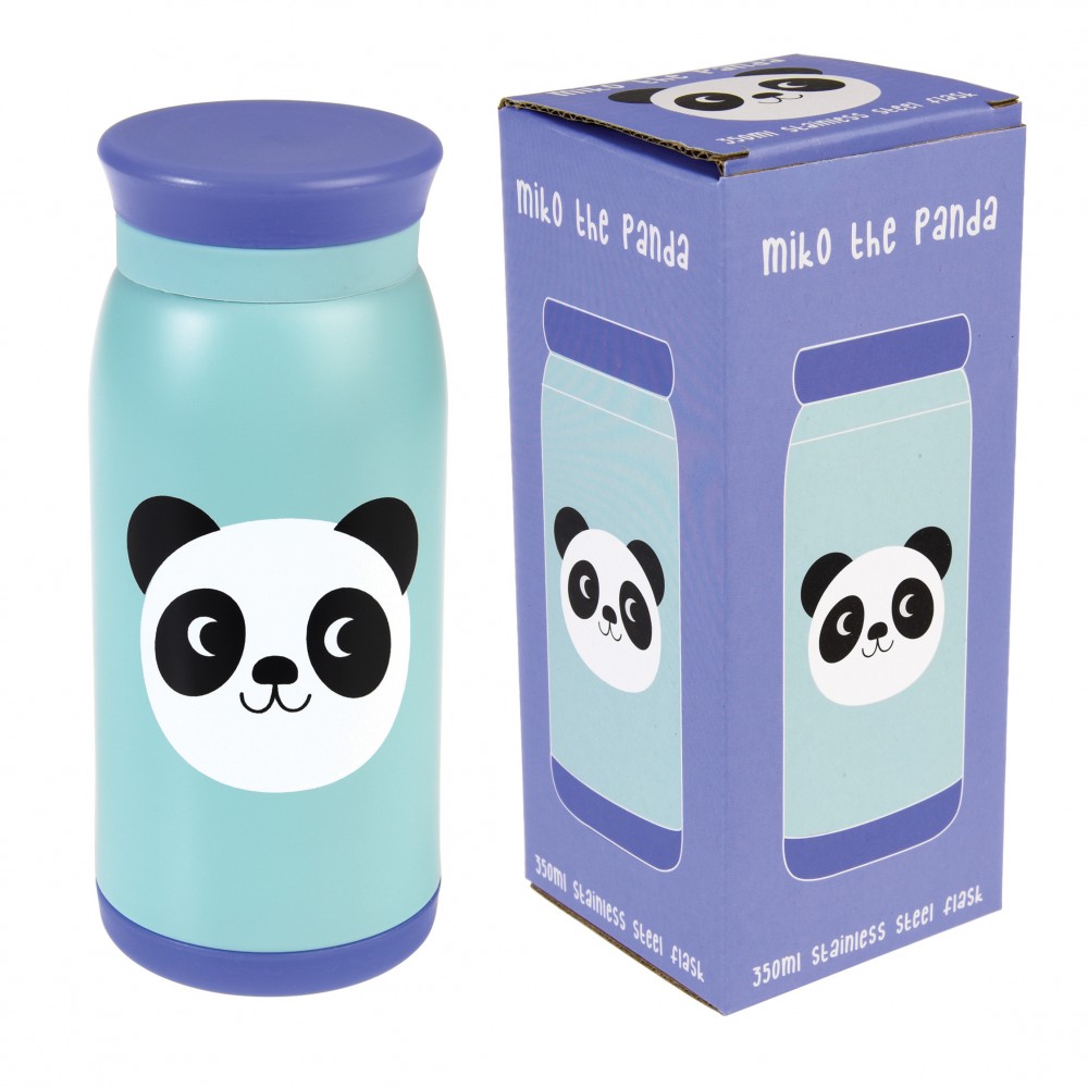  Ανοξείδωτο μπουκάλι θερμός Miko the Panda 350ml, Rex London Φαγητό