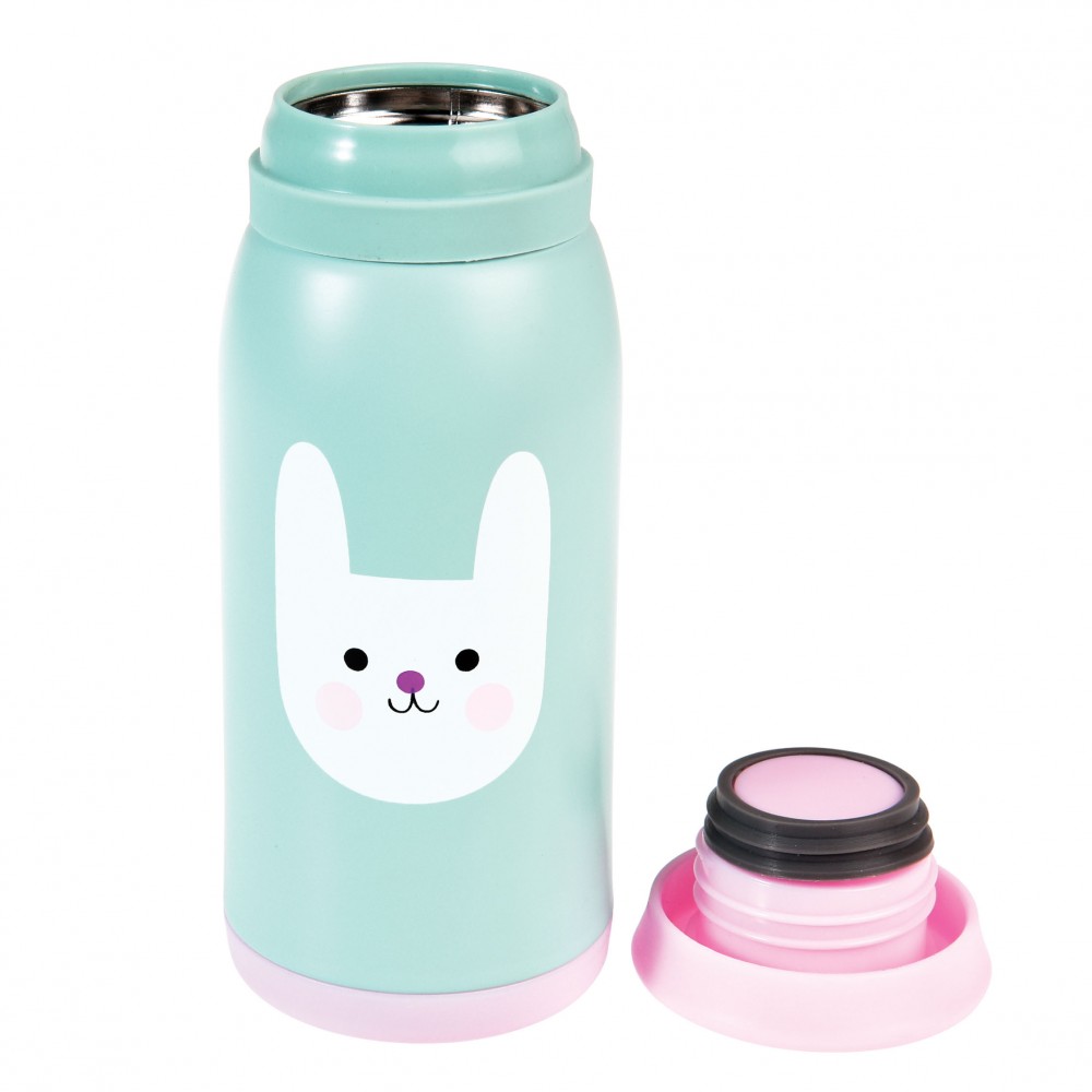 Ανοξείδωτο μπουκάλι θερμός Βonnie the Bunny 350ml, Rex London Φαγητό