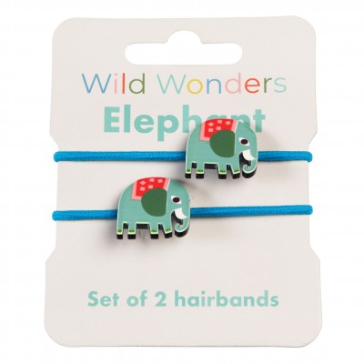 Σετ κοκαλάκια για τα μαλλιών Wild Wonders elephant, Rex London